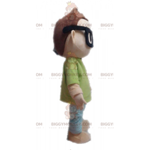 Boy's BIGGYMONKEY™ mascot costume. Little Kid School Boy