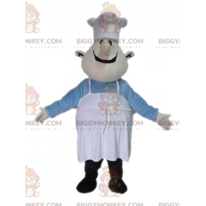 Chef-kok BIGGYMONKEY™ mascottekostuum. Restaurateur