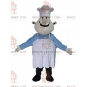 Kokken BIGGYMONKEY™ maskotkostume. Restauratør BIGGYMONKEY™ maskotkostume - Menneskelige maskoter - BiggyMonkey.com