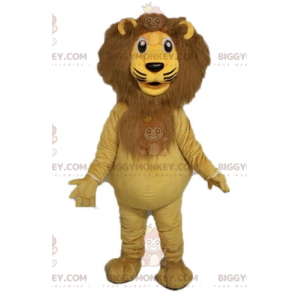 Στολή μασκότ Giant Lion BIGGYMONKEY™. Στολή μασκότ αιλουροειδών