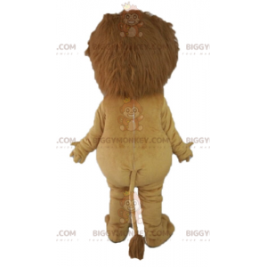 Giant Lion BIGGYMONKEY™ Mascot Costume. Feline BIGGYMONKEY™