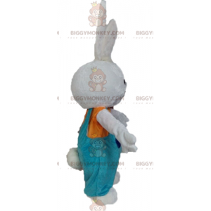 Λούτρινη στολή μασκότ BIGGYMONKEY™ Bunny με φόρμες -