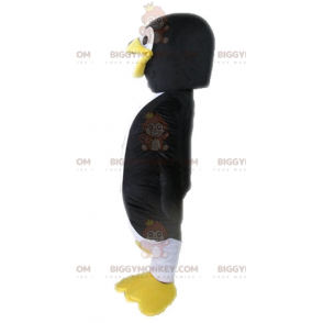 Disfraz de mascota pingüino gigante negro, amarillo y blanco BIGGYMONKEY™ - Mascotas de pescado - BiggyMonkey.com