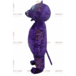 Purple Panther Tiger BIGGYMONKEY™ Mascot Costume -