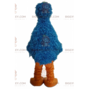 Hauska Furry Blue and Orange Bird BIGGYMONKEY™ maskottiasu -