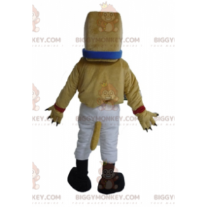 Kæmpe muskulær solbrun bulldogmaskotkostume BIGGYMONKEY™ -