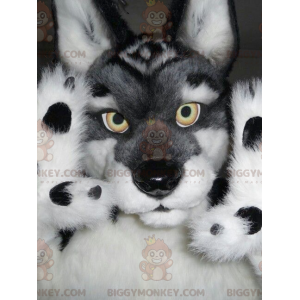 Ολόκληρη στολή μασκότ BIGGYMONKEY™ Dog Furry Wolf - Μασκότ σκυλιών - BIGGYMONKEY_0600 - BiggyMonkey.com