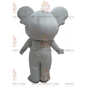Niedliches riesiges graues und gelbes Koala-Maskottchen-Kostüm