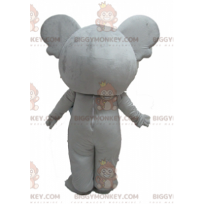 Søt gigantisk grå og gul koalamaskotkostyme BIGGYMONKEY™ - Koala maskoter - BIGGYMONKEY_04569 - BiggyMonkey.com