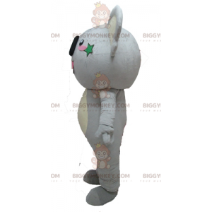 Søt gigantisk grå og gul koalamaskotkostyme BIGGYMONKEY™ - Koala maskoter - BIGGYMONKEY_04569 - BiggyMonkey.com