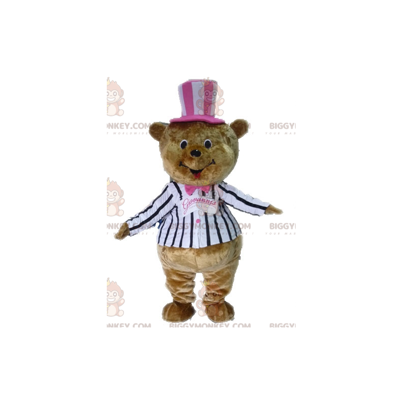 Fantasia de ursinho de pelúcia marrom BIGGYMONKEY™ fantasia de Fantasia de ursinho de pelúcia marrom BIGGYMONKEY™ fantasia de
