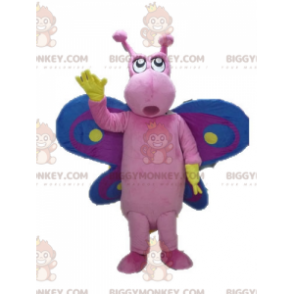 Funny Colorful Pink Purple and Blue Butterfly BIGGYMONKEY™