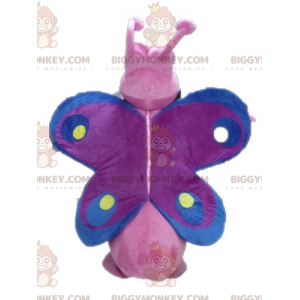Funny Colorful Pink Purple and Blue Butterfly BIGGYMONKEY™