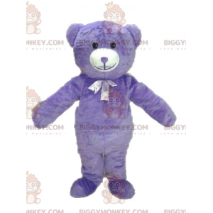 Μωβ στολή μασκότ BIGGYMONKEY™ αρκουδάκι. Στολή μασκότ Bear BIGGYMONKEY™ - Μασκότ αρκούδας - BIGGYMONKEY_04584 - BiggyMonkey.com