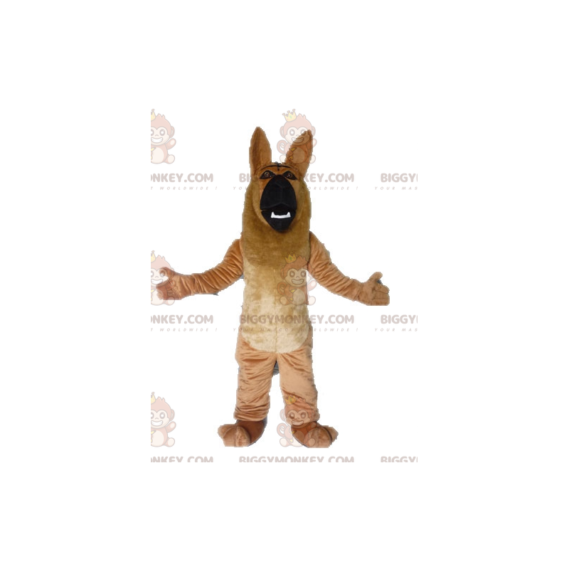 Kostým maskota štěněte německého ovčáka BIGGYMONKEY™ obřího Kostým maskota štěněte německého ovčáka BIGGYMONKEY™ obřího