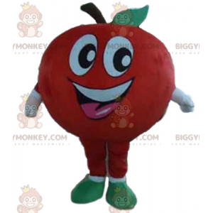 Costume de mascotte BIGGYMONKEY™ de pomme rouge géante et