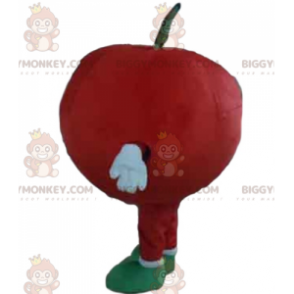 Leende jätterött äpple BIGGYMONKEY™ maskotdräkt - BiggyMonkey