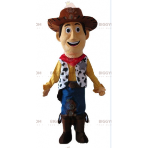 Toy Story beroemde cowboy Woody BIGGYMONKEY™ mascottekostuum -