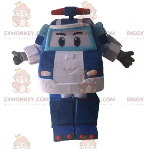 Στολή μασκότ Transformers BIGGYMONKEY™. Μπλε στολή μασκότ