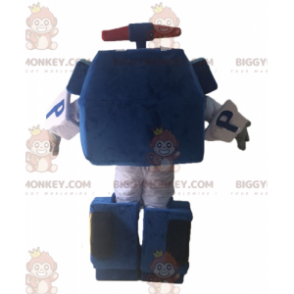 Στολή μασκότ Transformers BIGGYMONKEY™. Μπλε στολή μασκότ