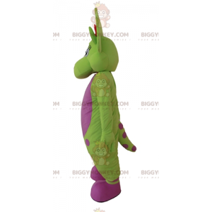 BIGGYMONKEY™ Grün und Pink gepunktetes