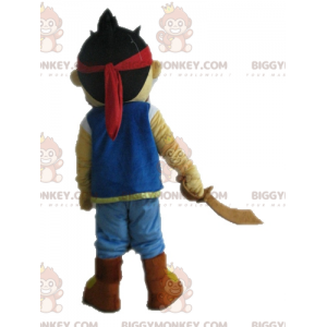 Kostium maskotka brązowego pirata BIGGYMONKEY™ - Biggymonkey.com