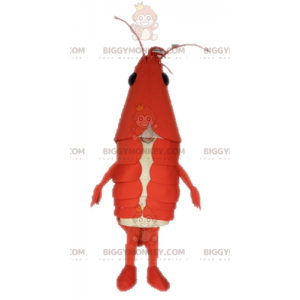 Costume de mascotte BIGGYMONKEY™ de homard géant. Costume de