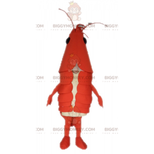 Giant Lobster BIGGYMONKEY™ Mascot Costume. Crawfish