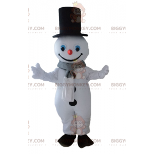 Kostým maskota obřího sněhuláka BIGGYMONKEY™. Zimní kostým