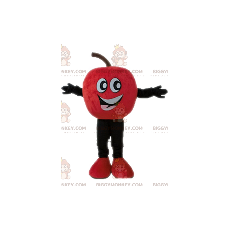 Costume de mascotte BIGGYMONKEY™ de pomme rouge géante et