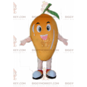 Kæmpe Mango BIGGYMONKEY™ maskotkostume. Frugt BIGGYMONKEY™ maskotkostume - Frugt maskot - BIGGYMONKEY_04625 - BiggyMonkey.com
