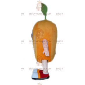 Jätte Mango BIGGYMONKEY™ maskotdräkt. Frukt BIGGYMONKEY™