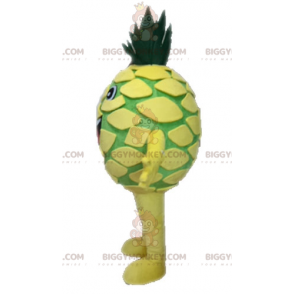 BIGGYMONKEY™ mascot costume of giant yellow and green