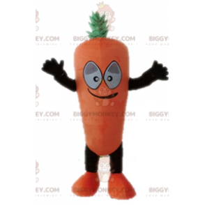 Giant Carrot BIGGYMONKEY™ maskottiasu. Kasvis BIGGYMONKEY™