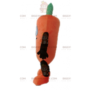 Traje de mascote de cenoura gigante BIGGYMONKEY™. Traje de Mascote Vegetal BIGGYMONKEY™ - Mascote vegetal - BiggyMonkey.com