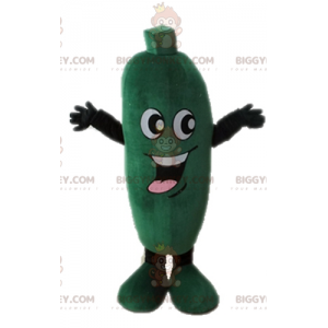 Costume da mascotte BIGGYMONKEY™ di cetriolo. Costume da