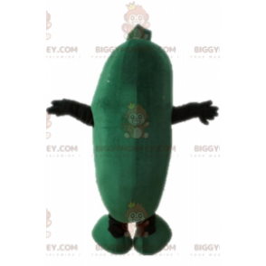 Gurke BIGGYMONKEY™ Maskottchen-Kostüm. Riesen Zucchini