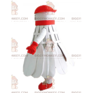 Badminton fjerbold BIGGYMONKEY™ maskot kostume. Badminton