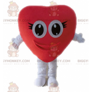Kostým maskota obřího červeného srdce BIGGYMONKEY™. Romantický kostým maskota BIGGYMONKEY™ - BiggyMonkey.com