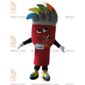 Giant Brush BIGGYMONKEY™ Mascot Costume. Painting BIGGYMONKEY™