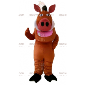 BIGGYMONKEY™ mascot costume of famous Pumba warthog in The Lion