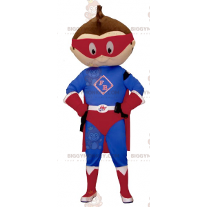 Costume de mascotte BIGGYMONKEY™ de petit garçon habillé en