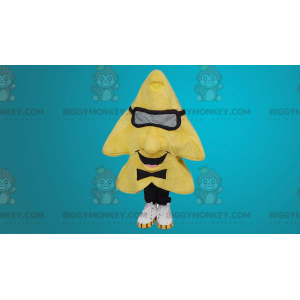 Costume da mascotte BIGGYMONKEY™ con stella gialla gigante -