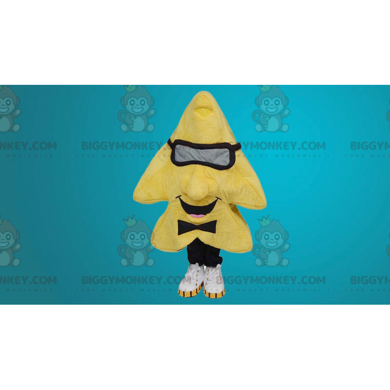 Obří kostým maskota BIGGYMONKEY™ se žlutou hvězdou –