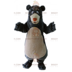 Costume de mascotte BIGGYMONKEY™ de Baloo ours du Livre de la