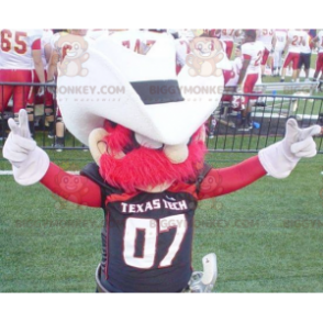 Costume da mascotte Sceriffo Cowboy BIGGYMONKEY™ -