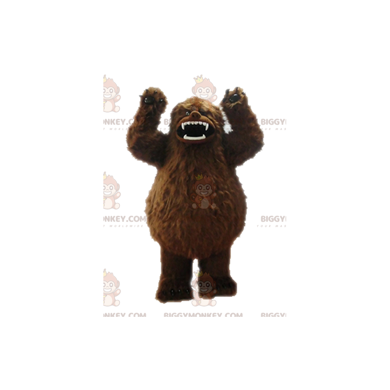 Costume da mascotte Yeti marrone BIGGYMONKEY™. Costume da Costume da mascotte Yeti marrone BIGGYMONKEY™. Costume da