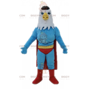 Στολή μασκότ Eagle BIGGYMONKEY™ ντυμένη ως υπερήρωας - Μασκότ πουλιών - BIGGYMONKEY_04667 - BiggyMonkey.com