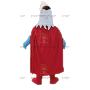 Eagle BIGGYMONKEY™ Maskottchenkostüm als Superheld verkleidet -