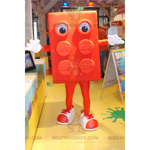 Kostým maskota Giant Orange Lego BIGGYMONKEY™ - Maskoti slavní lidé - BIGGYMONKEY_0620 - BiggyMonkey.com